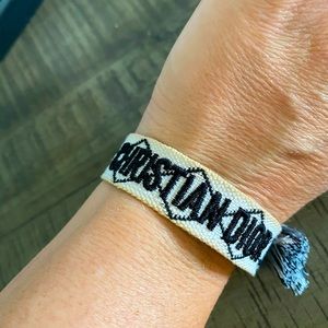 Christian Dior woven bracelet
